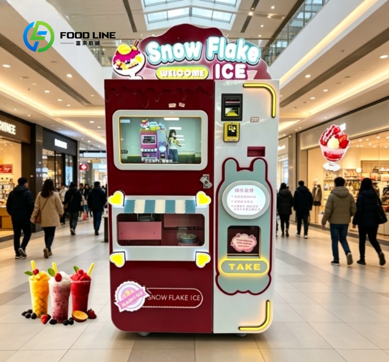 Slushie Machine Vending - Автоматический аппарат для приготовления смузи и