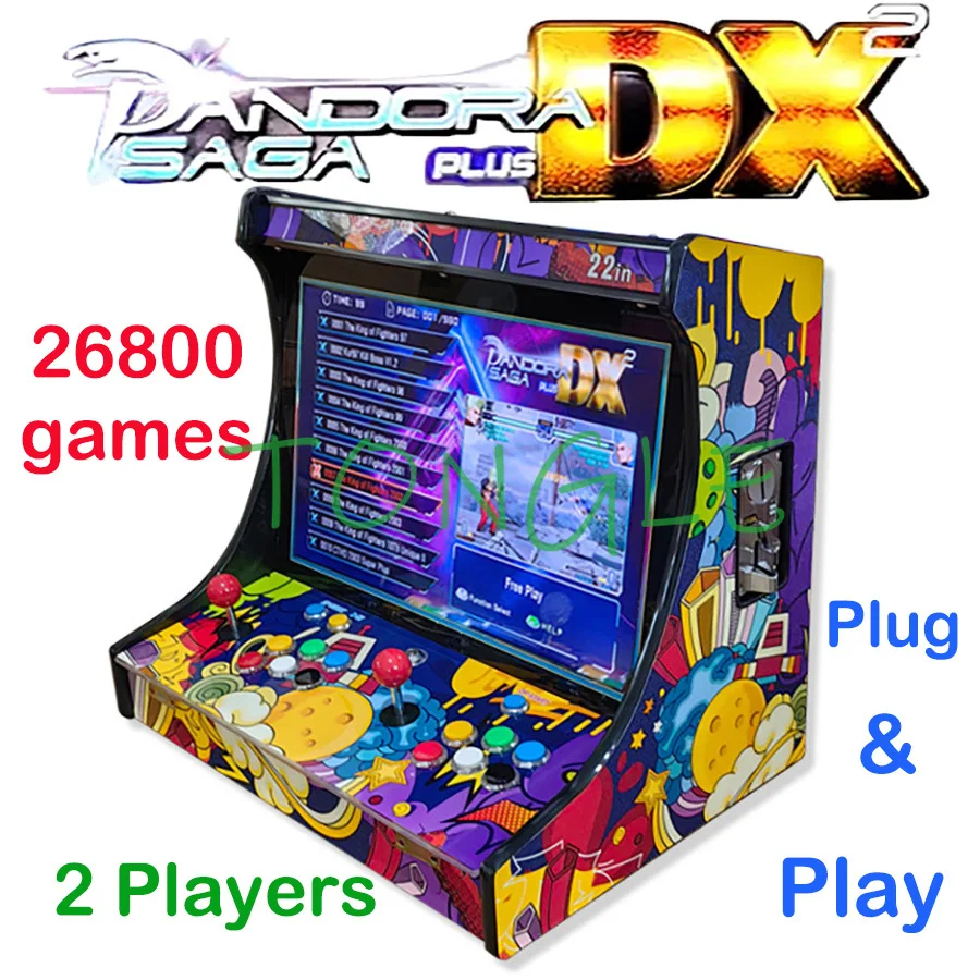 Trackball Controller Arcade - Игровая консоль для 2 игроков, 22-дюймовый