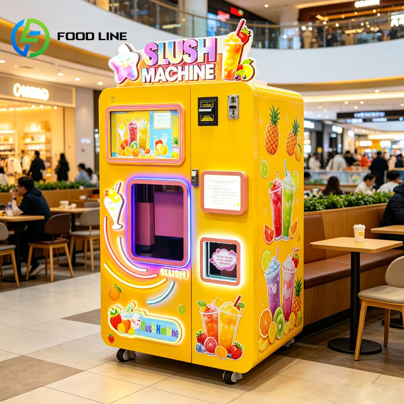 Slushie Machine Vending - Умный торговый автомат для приготовления замороженных