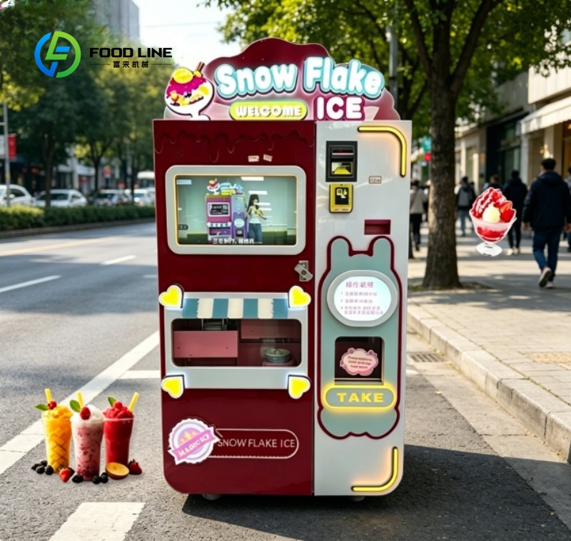 Slushie Machine Vending - Автоматический аппарат для приготовления смузи и