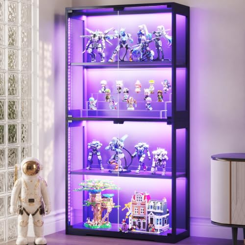 Glass Cabinet Display - Витрина со стеклянными дверцами и RGB