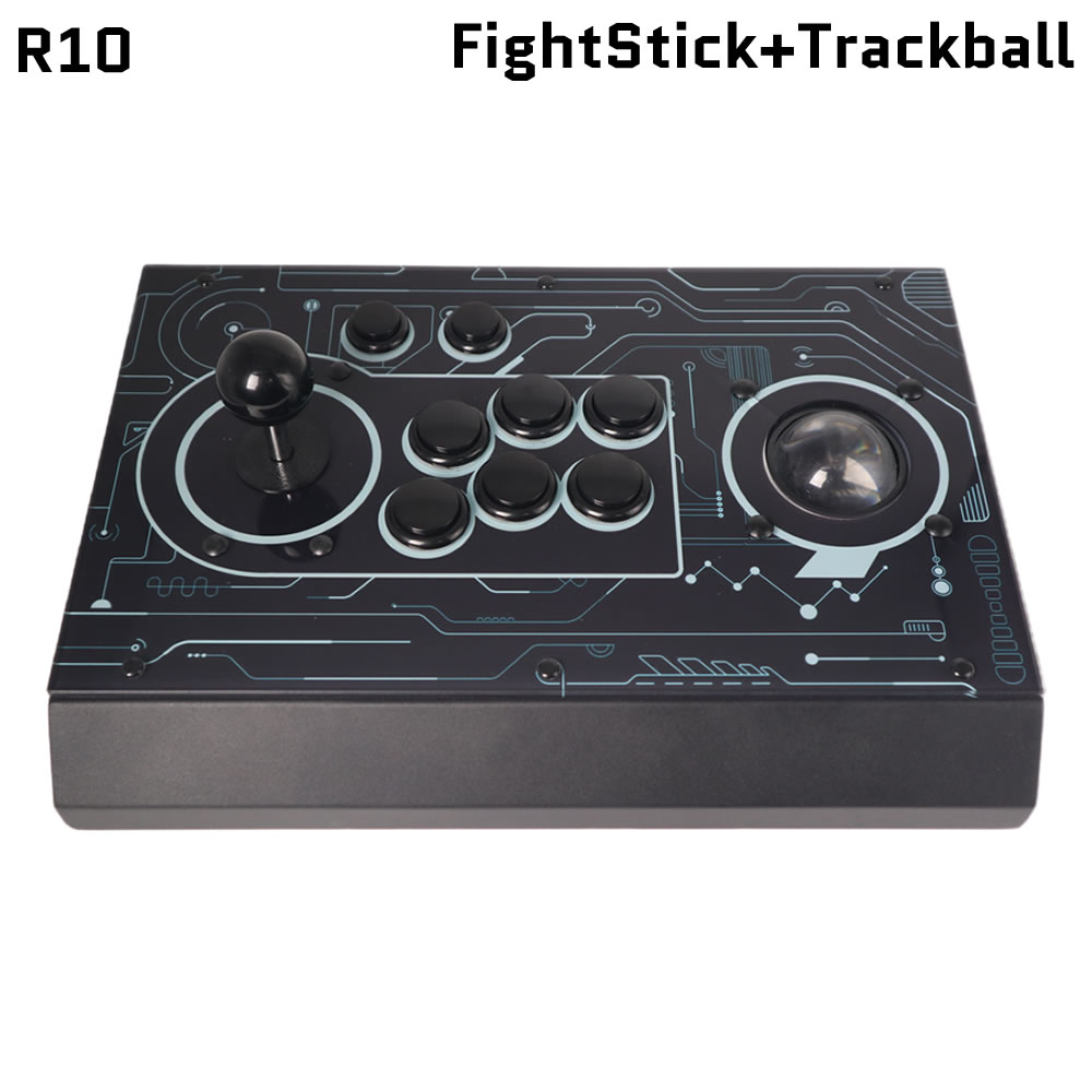 Trackball Controller Arcade - FightBox R10 Аркадный джойстик Sanwa с