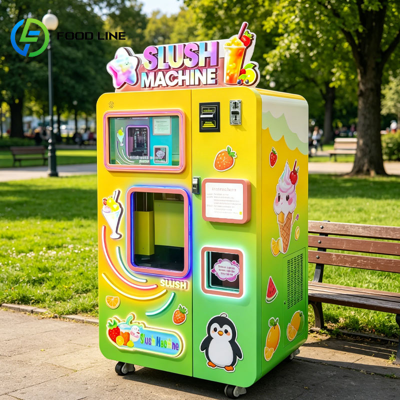 Slushie Machine Vending - Автоматический аппарат для приготовления слякоти и