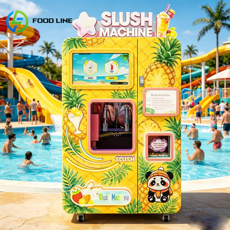 Slushie Machine Vending - Автомат для приготовления ледяного смузи и