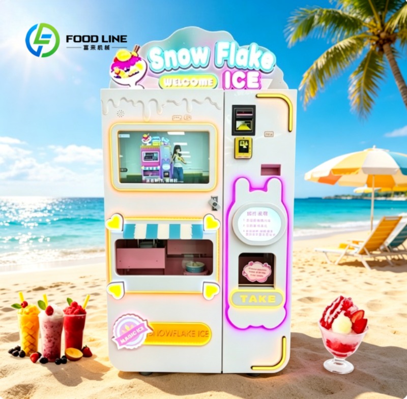 Slushie Machine Vending - Автоматический аппарат для приготовления смузи и