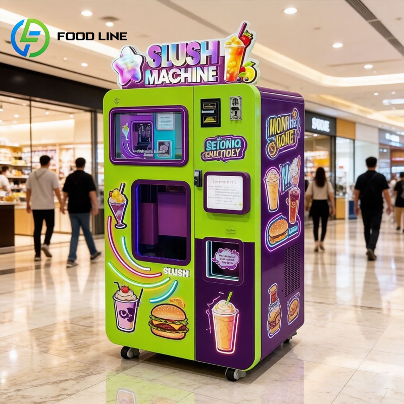 Автомат для приготовления сляк – обзор и цена Slushie Machine Vending