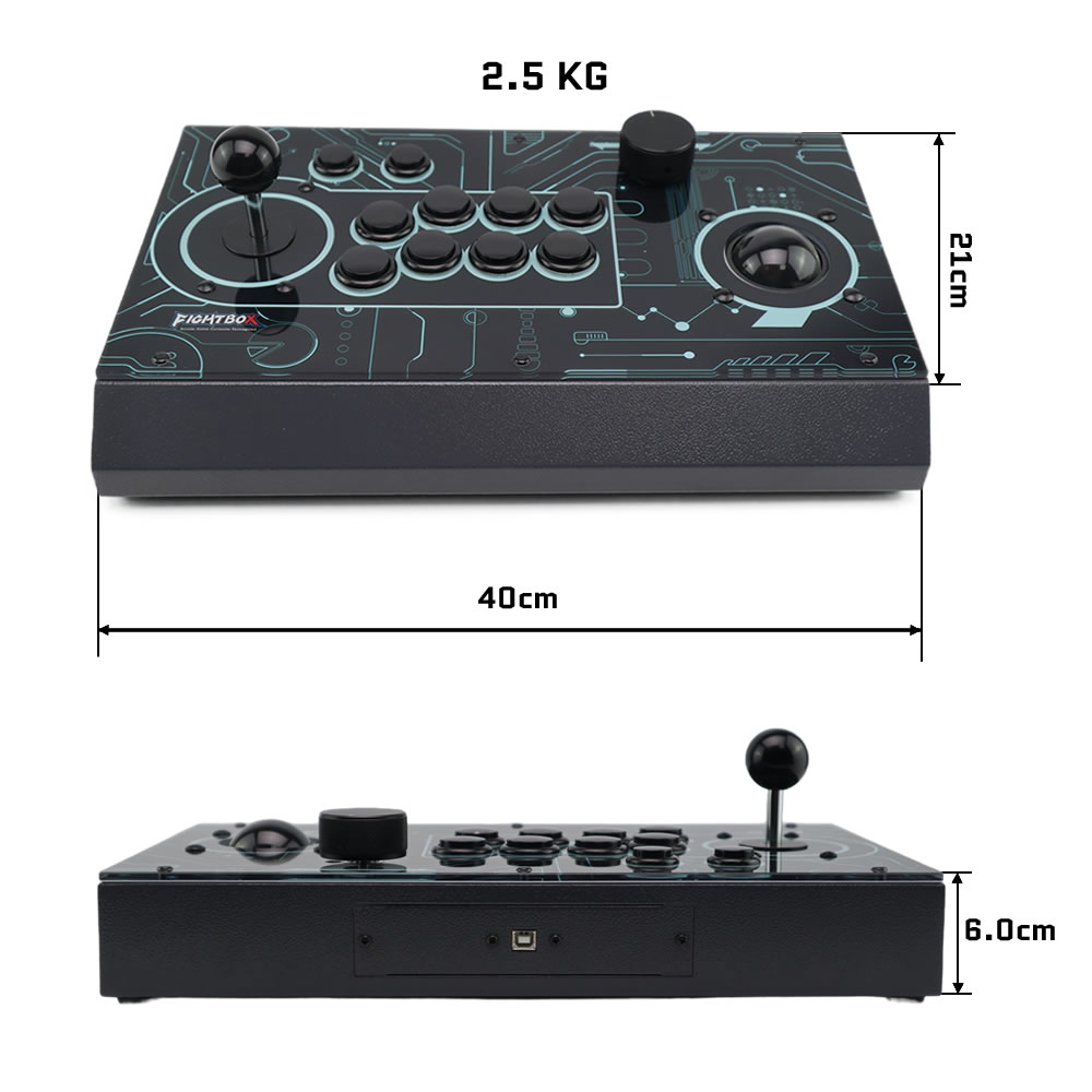 Игровой контроллер FightBox R1 – обзор и цена Trackball Controller Arcade