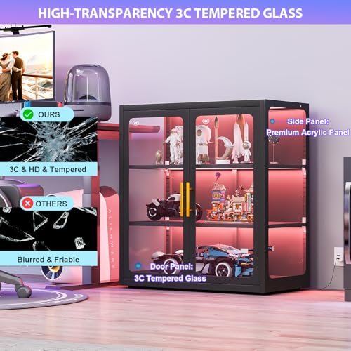 Витрина со стеклянными дверцам – обзор и цена Glass Cabinet Display