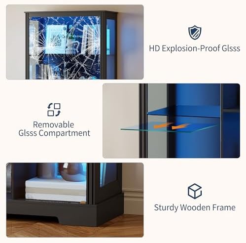 Витрина для коллекционных пред – обзор и цена Glass Cabinet Display
