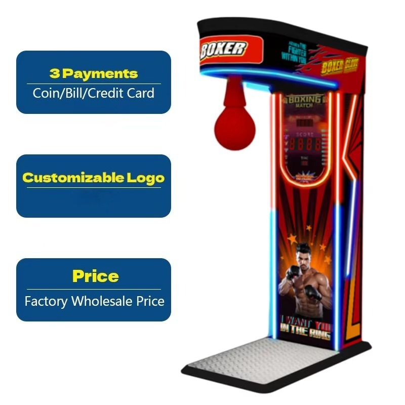 Уличный развлекательный аркадн – обзор и цена Boxing Machine Arcade