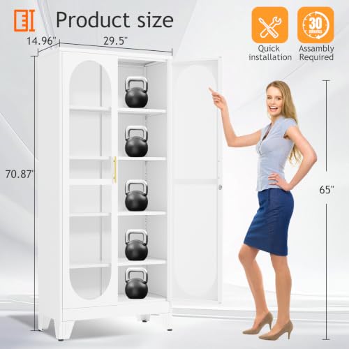Витрина с замком и стеклянной  – обзор и цена Glass Cabinet Display