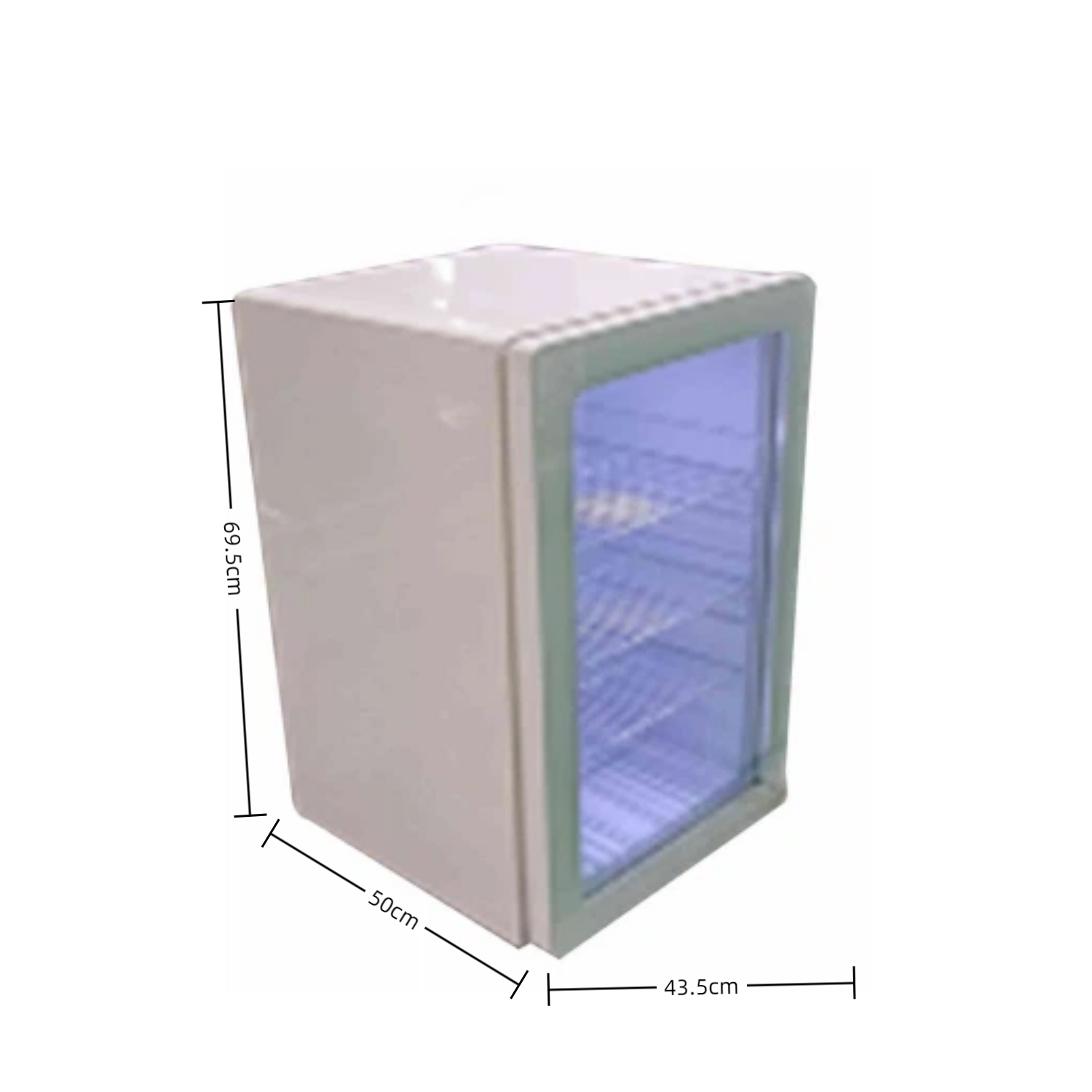 Коммерческий мини-холодильник  – обзор и цена Glass Cabinet Display