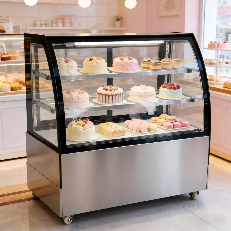 Двухуровневый коммерческий хол – обзор и цена Glass Cabinet Display