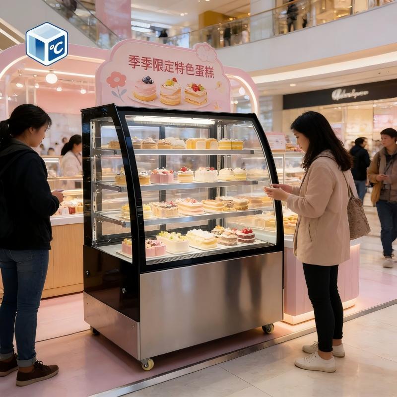Двухуровневый коммерческий хол – обзор и цена Glass Cabinet Display