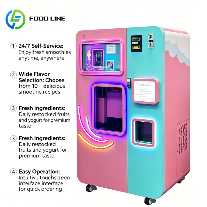 Умный торговый автомат для при – обзор и цена Slushie Machine Vending