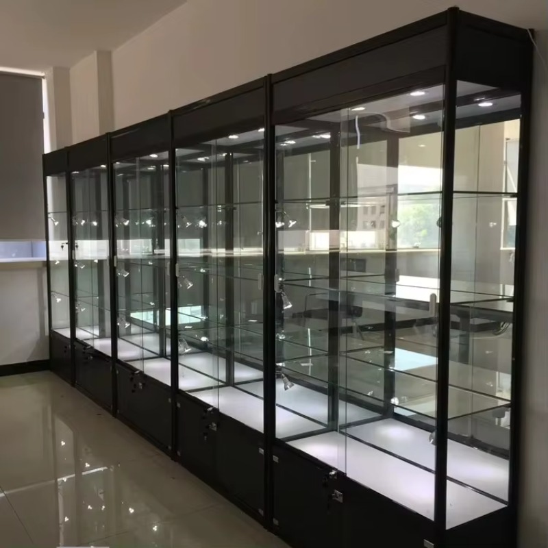 Витрина из стекла для бутика в – обзор и цена Glass Cabinet Display