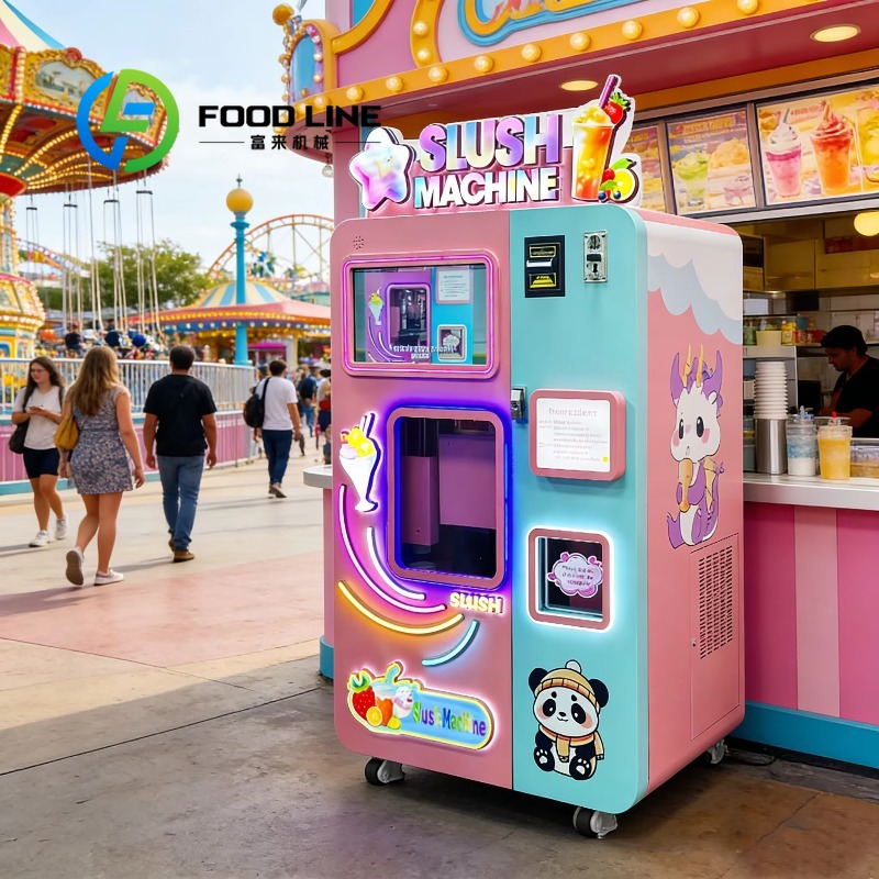 Автомат для приготовления сляк – обзор и цена Slushie Machine Vending