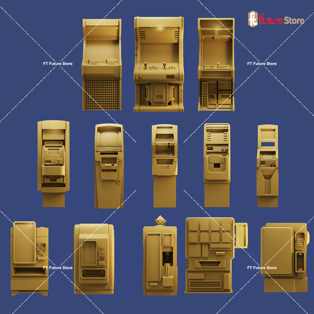 3D-модель 1/64: Аркадный игров – обзор и цена Arcade Toy Vending Machine