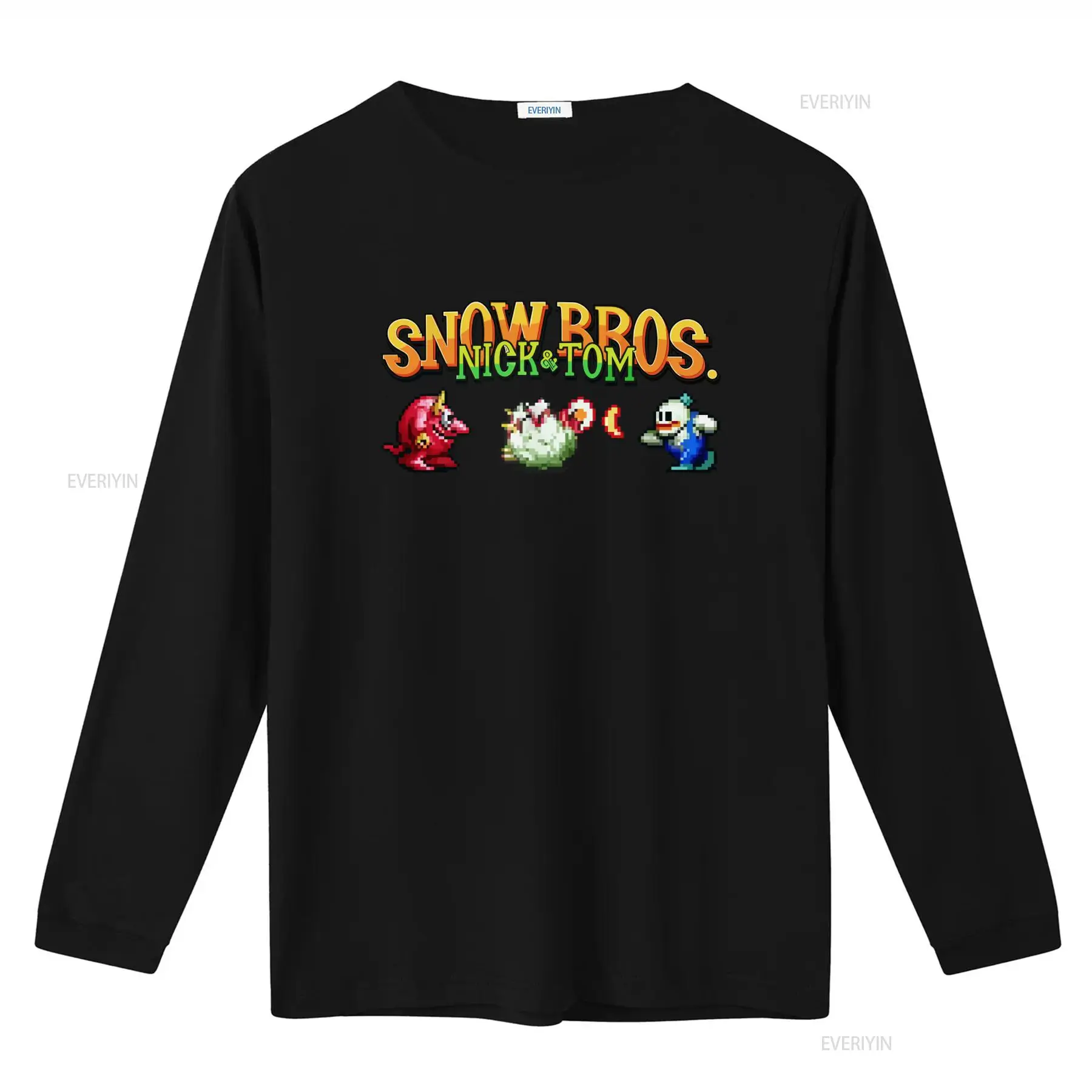 Футболка Snow Bros в стиле рет – обзор и цена Arcade No