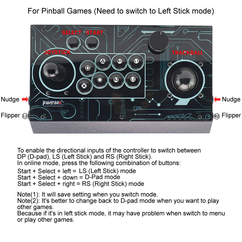 Игровой джойстик FightBox R10- – обзор и цена Trackball Controller Arcade