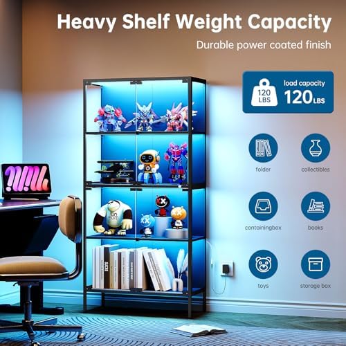 Витрина из стекла 65 дюймов с  – обзор и цена Glass Cabinet Display