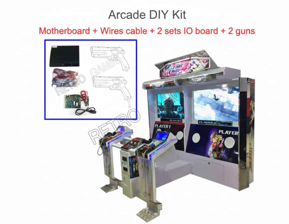 Игровая система Batocera с дво – обзор и цена Gun Shooting Arcade