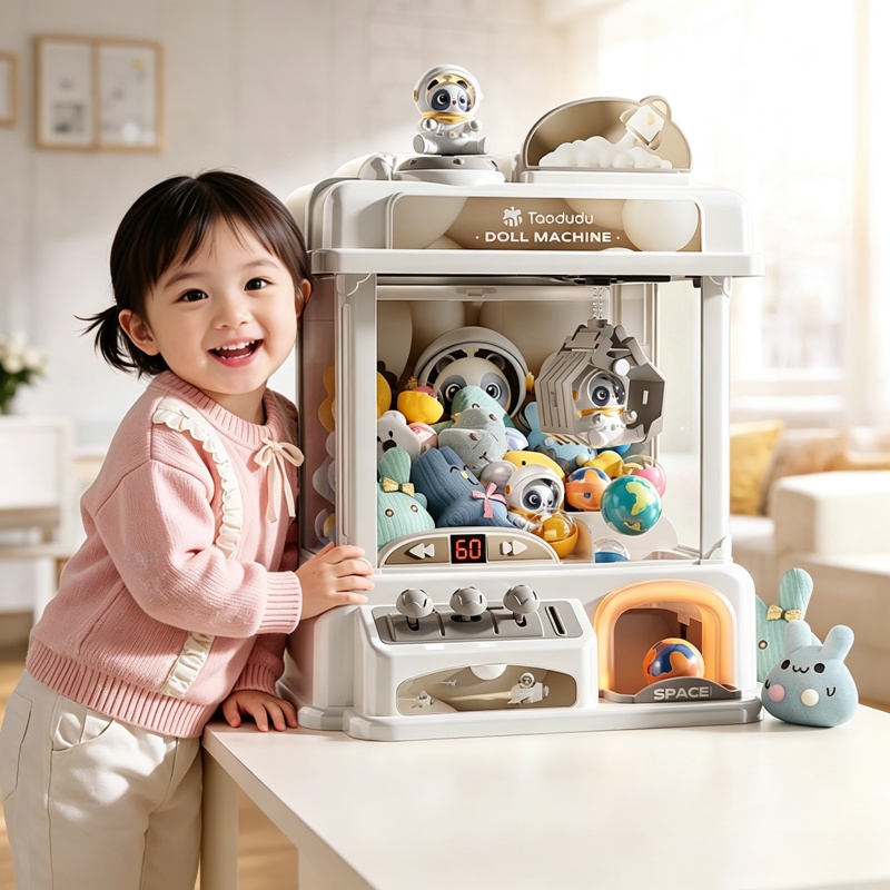 Детский мини-автомат с краном  – обзор и цена Claw Crane Machine