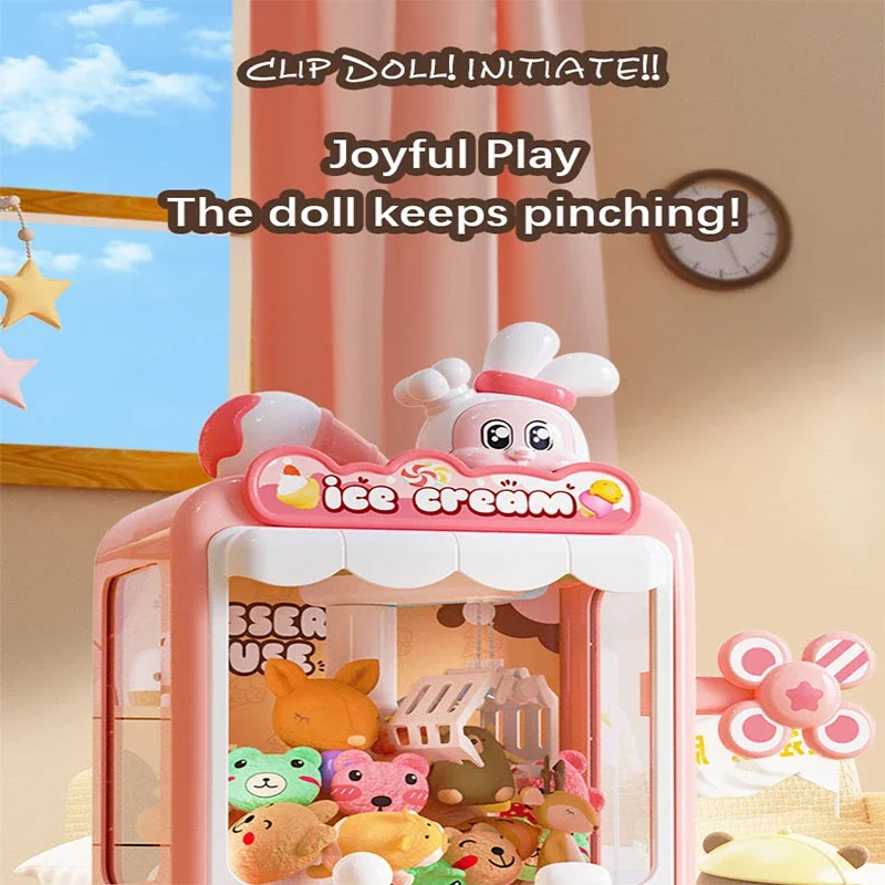 Машинка для кукол кролик, игру – обзор и цена Claw Crane Machine