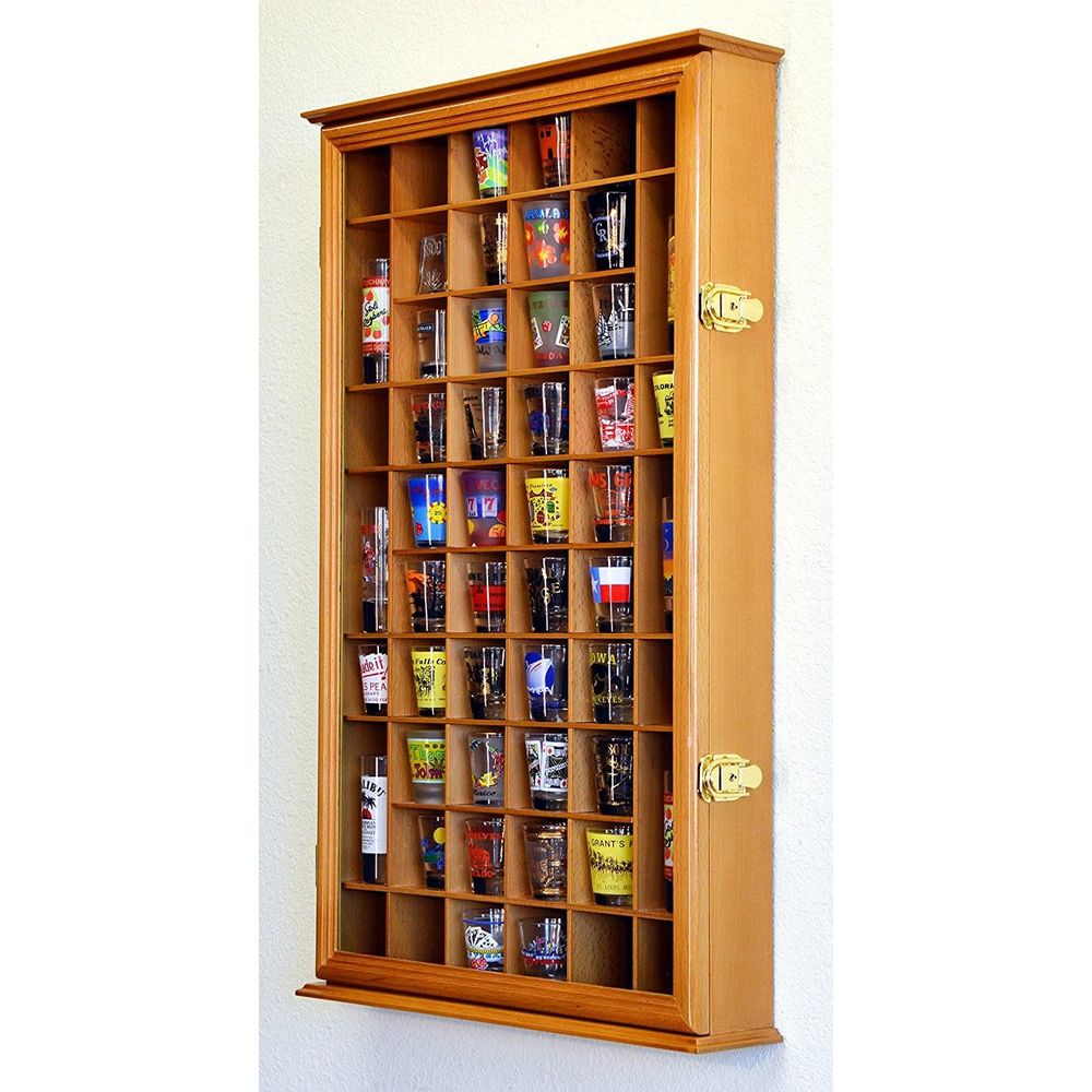Настенный шкаф-витрина для 54  – обзор и цена Glass Cabinet Display