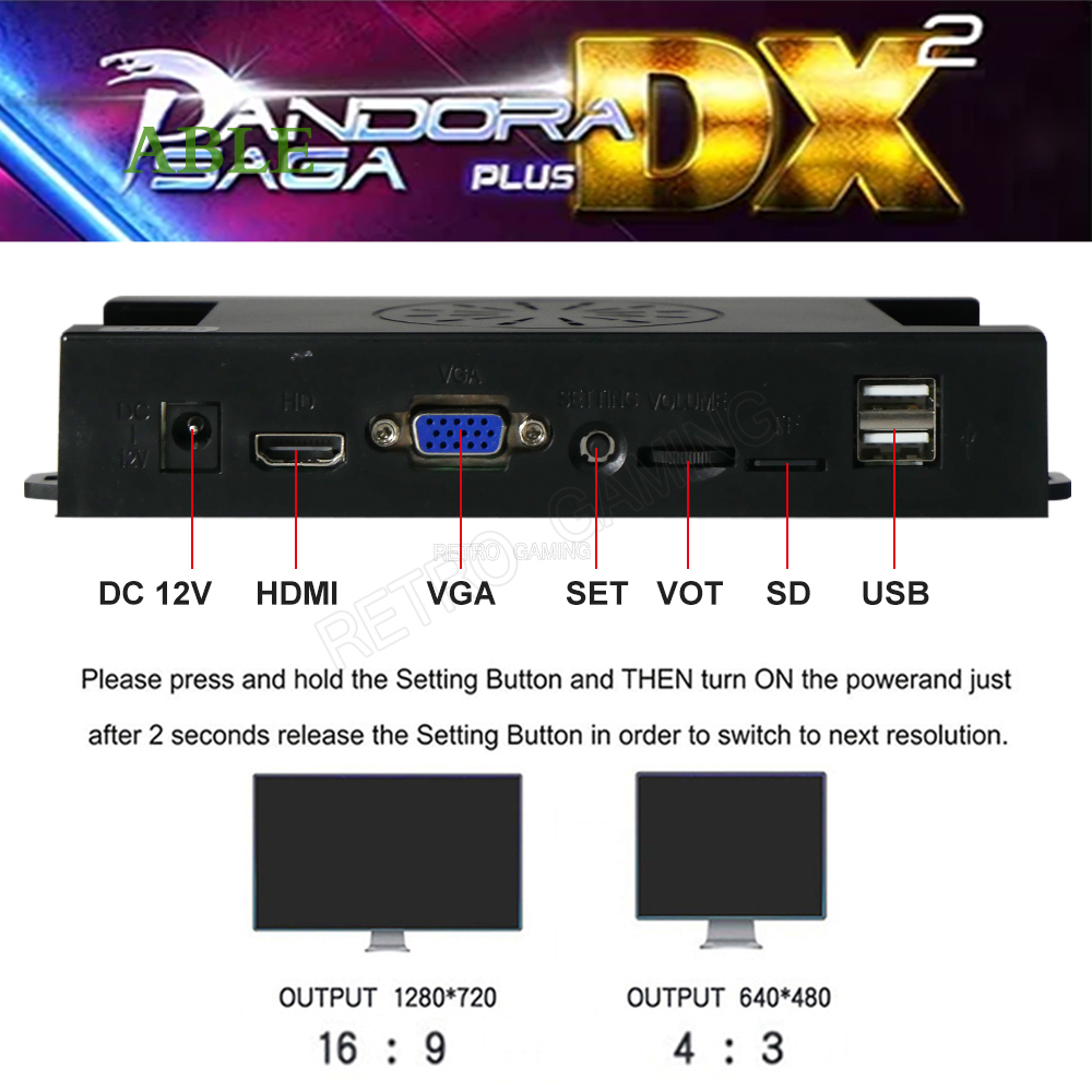 26800 в 1, набор Pandora Сага  – обзор и цена Trackball Controller Arcade
